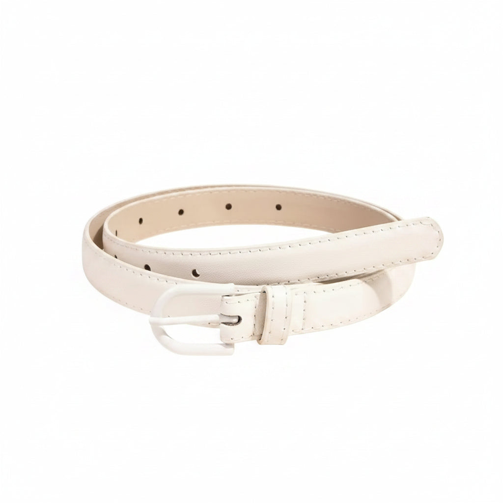 Ceinture en cuir pour femme – Boucle aérosol moderne et tendance